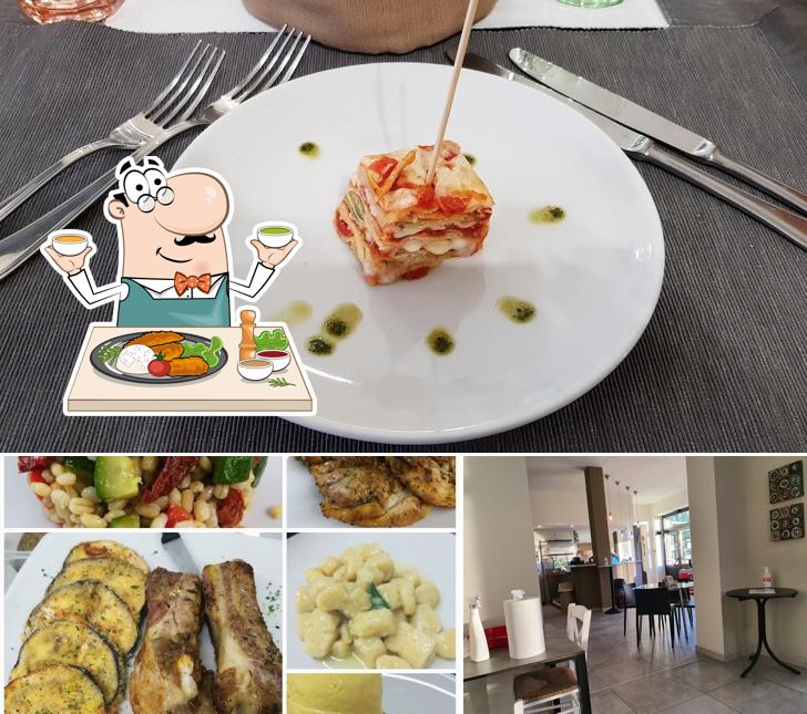 La Fornace Ristobar si caratterizza per la cibo e interni