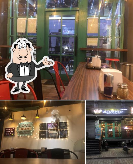 Lil star pizza : Best Pizza Restaurant Jalandhar Couple Point is distinguished by interior and exterior