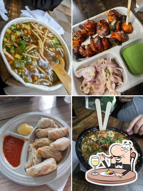 Food at Momos Junction