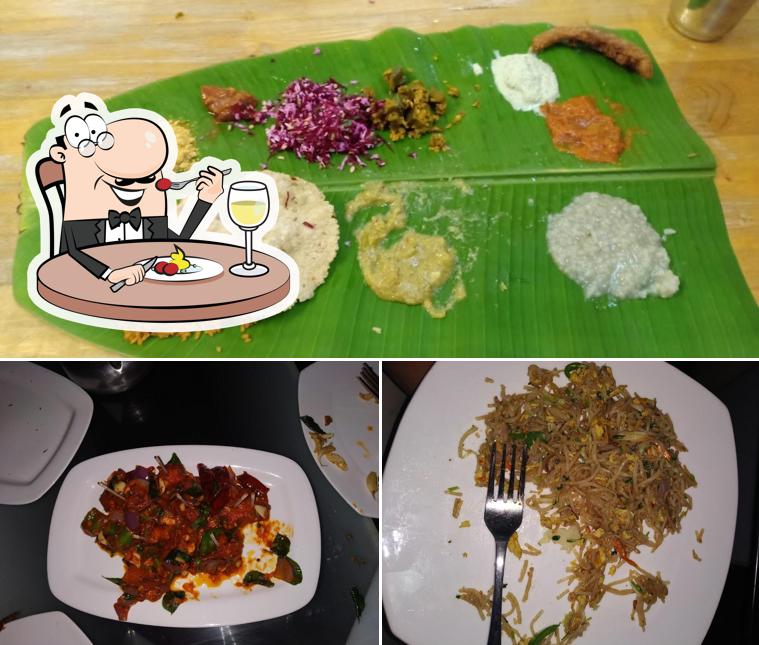 Food at Lost & Found Pub