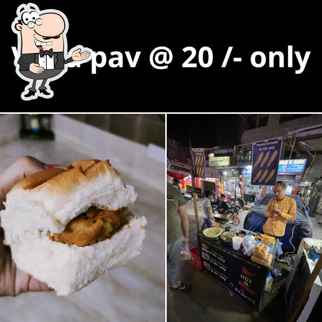 Look at this image of HOT-N-SPICY VADA PAV