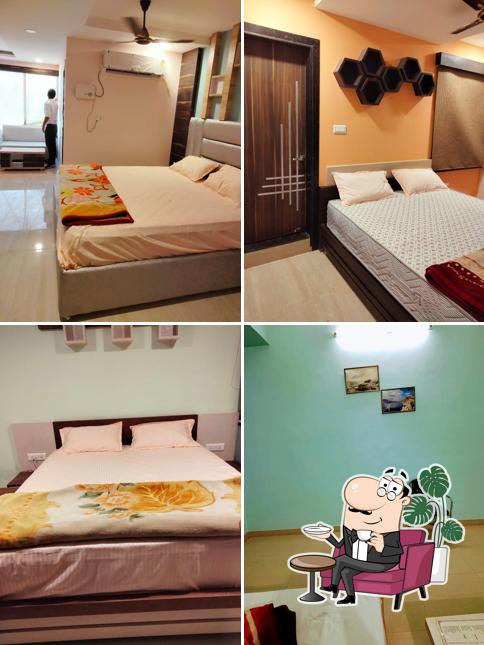 The interior of Shree Raghav Palace