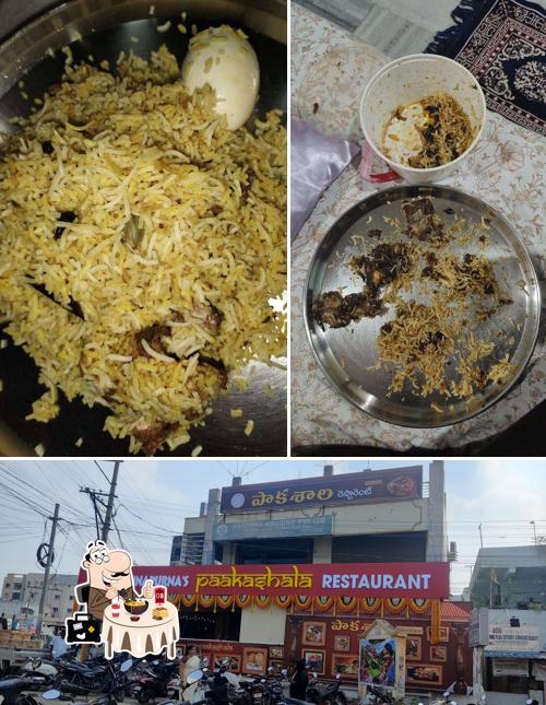 The image of food and exterior at Star Annapurnas paakashala restaurant