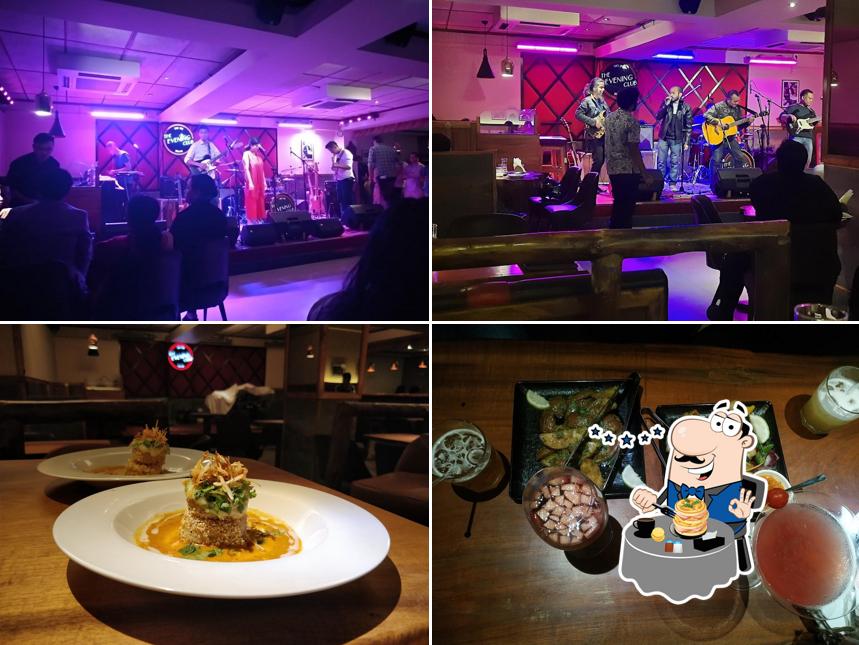 Food at The Evening Club