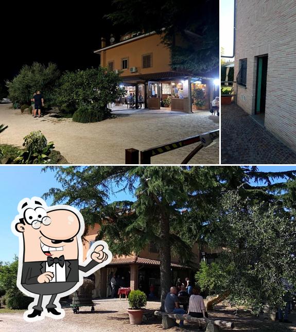 Puoi goderti l'aria fresca dal dehors di Agriturismo Pellini