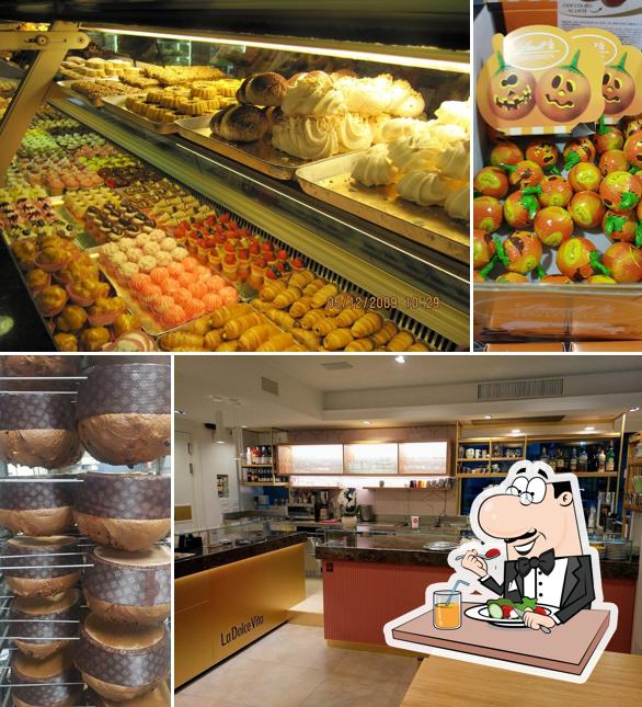 Platti al Pasticceria La Dolce Vita