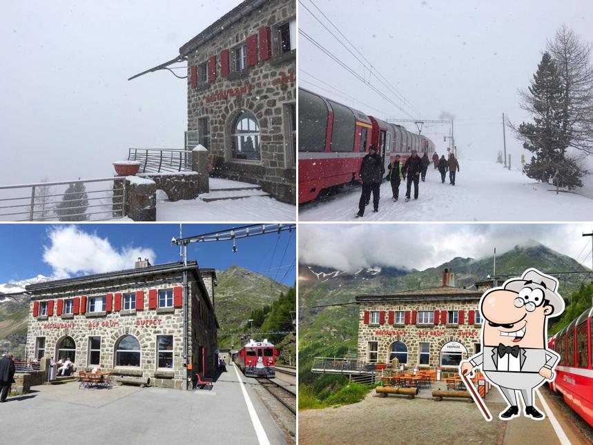 Gli esterni di Alp Grüm