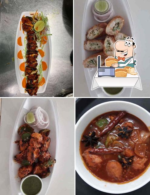 Garlic bread at Swaddesh Multicuisine Restaurant