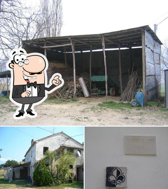 Gli esterni di Locanda MonteLippo