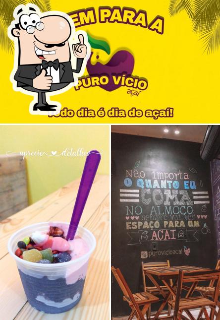 Look at the pic of Puro Vício Açaí