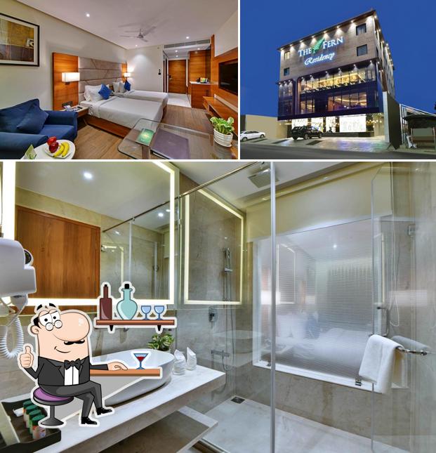 The restaurant's interior and exterior