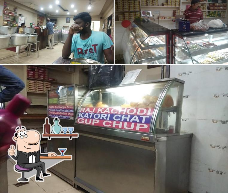 Take a seat at one of the tables at Bitu Cafeteria