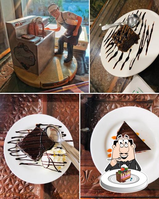 Chocolate cake at Infusions - Chocolate Redefined