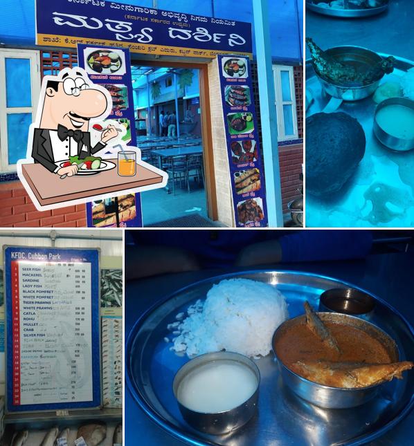 Food at Mathsya Darshini