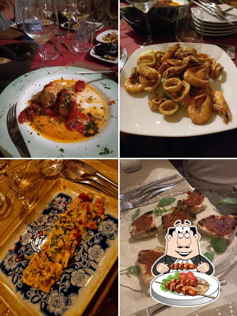 Platti al Osteria Antico Androne