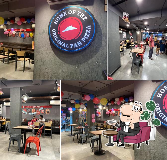 The interior of Pizza Hut Garia, Kolkata