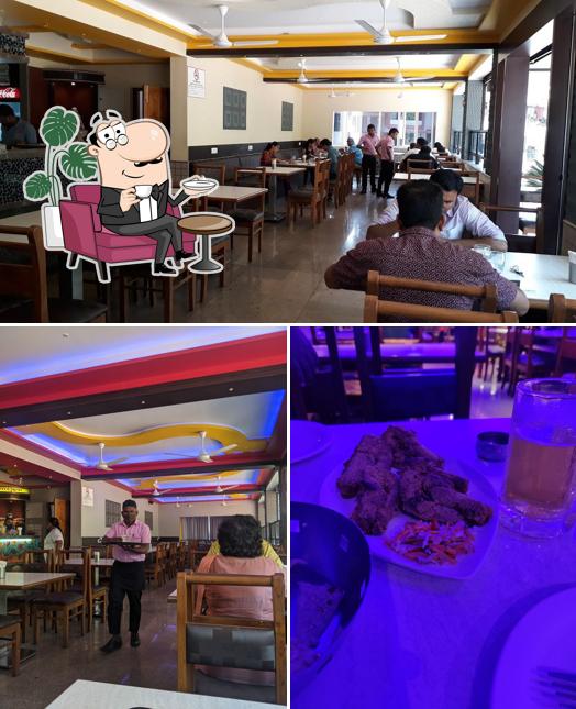 The interior of Sai Krupa Family Restaurant & Bar