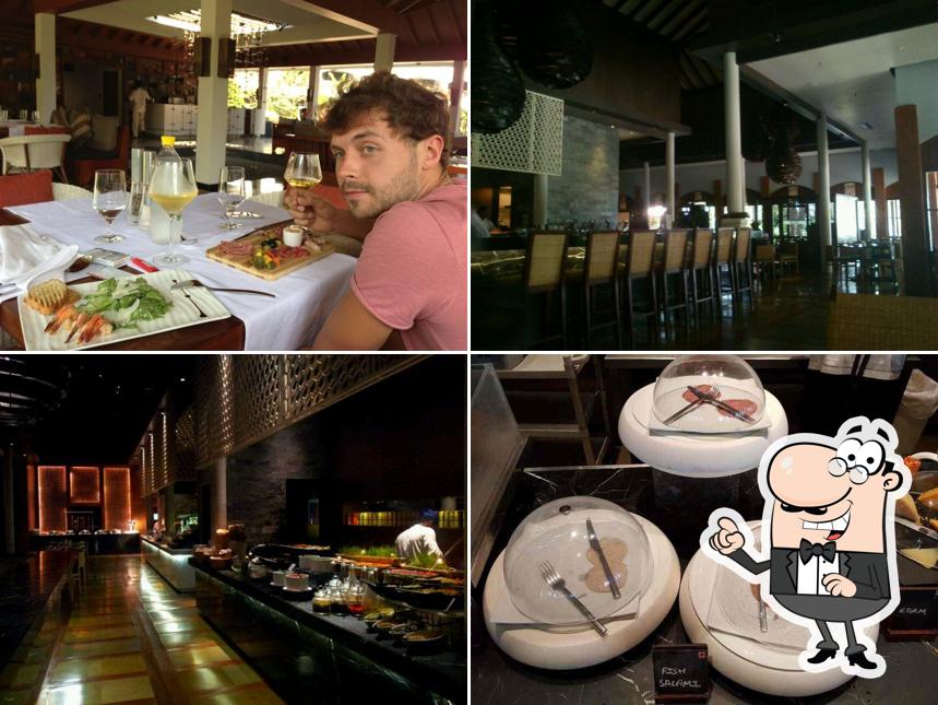 The interior of Bistro at Alila Diwa Goa