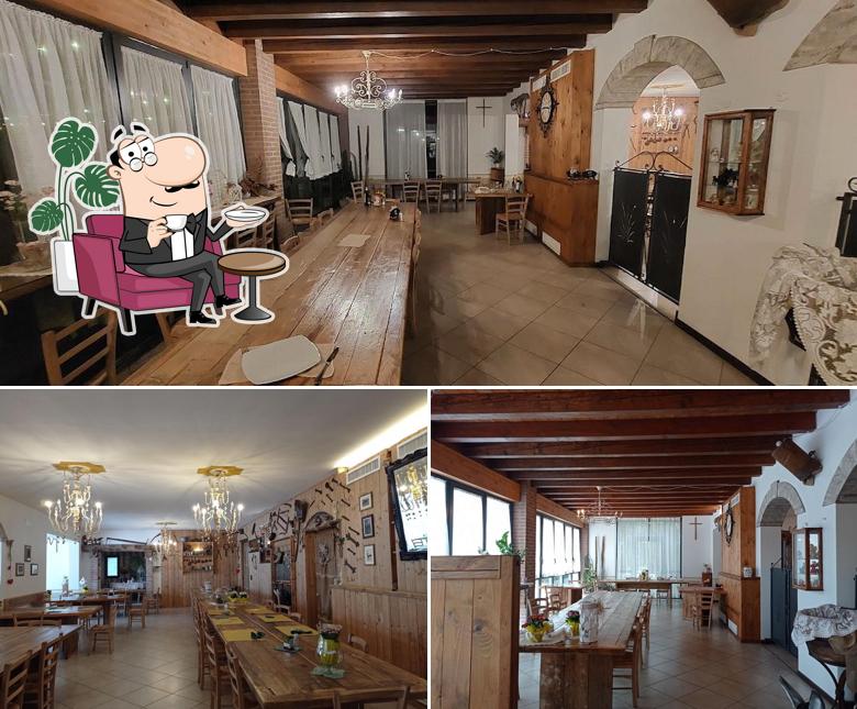 Gli interni di Agriturismo da Bibo