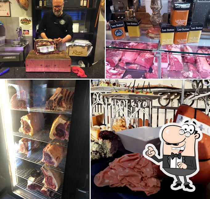 Gli interni di Antica Macelleria Ciberia Pucci Lucca