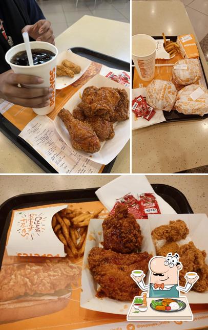 Food at Popeyes - Famous Louisiana Chicken