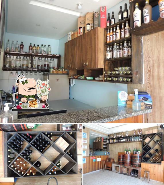 É agradável saborear uma taça de vinho no Guedes Vinho e Cia / Casa do Vinho Guedes