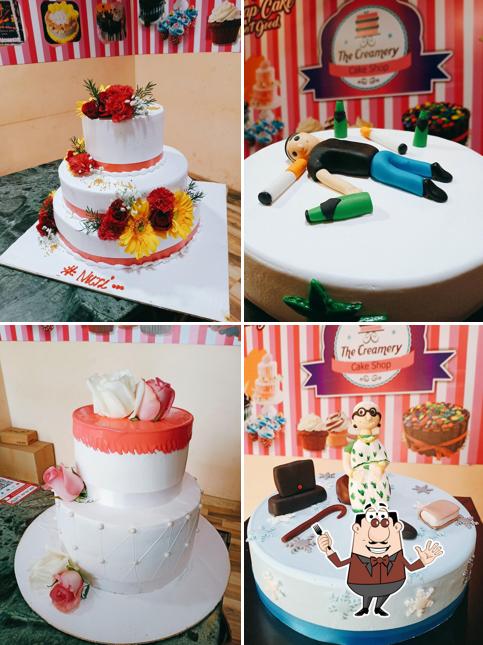 Food at The Creamery Cake Shop