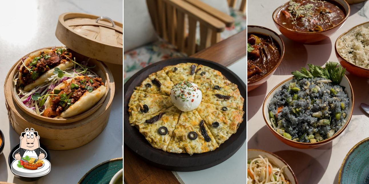 Meals at Thyme & Whisk - Vegetarian Restaurant R.S Puram