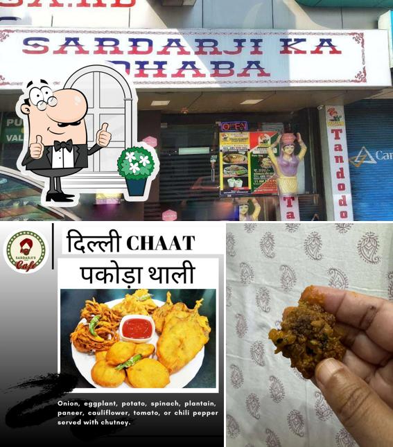 The exterior of Sardarji’s Cafe