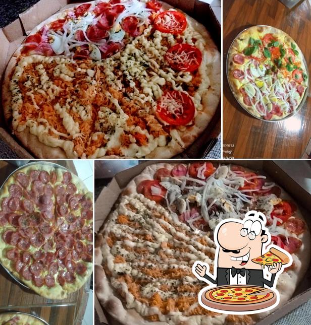 Consiga diversos estilos de pizza
