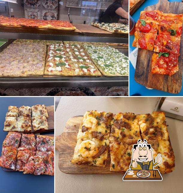 A Pizzeggiando Via Aubert, puoi prenderti una bella pizza