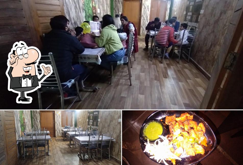 This is the photo showing interior and food at KANPURIYA EATERY