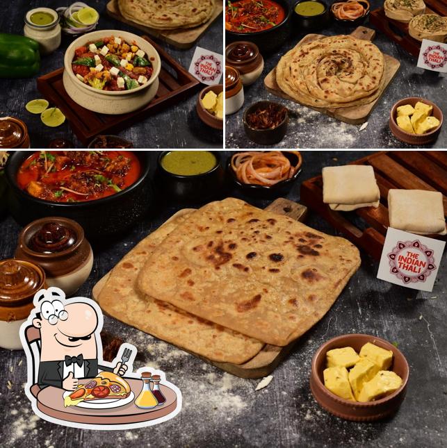 Pick pizza at The Indian Thali