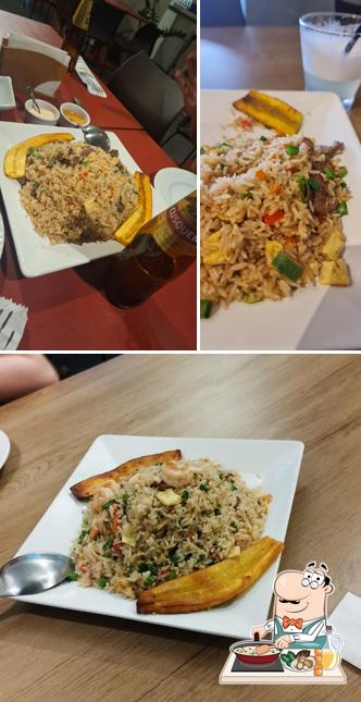 Arroz frito em Rocoto Restaurante Peruano