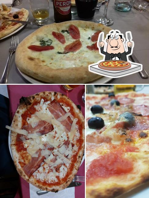 Ordina tra le molte varianti di pizza