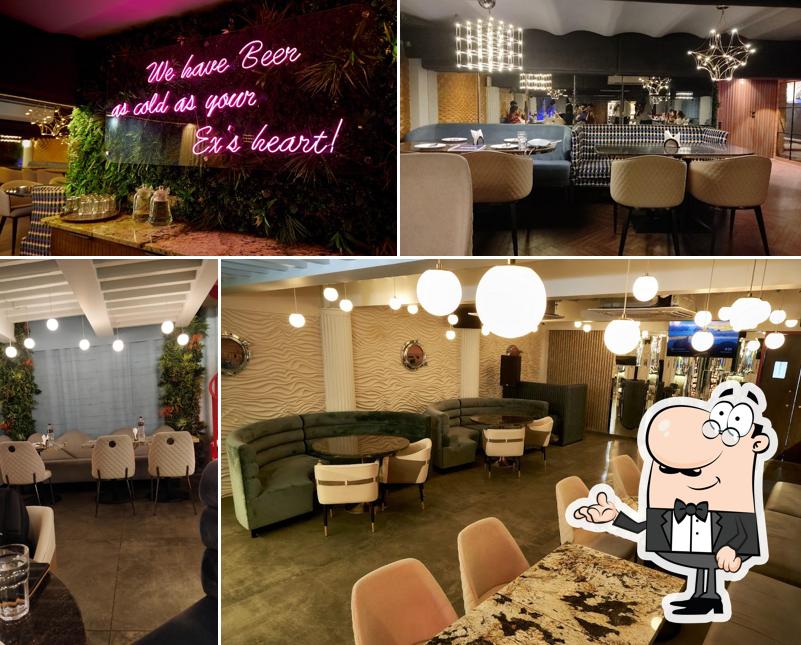 Take a seat at one of the tables at ON THE DOCKS