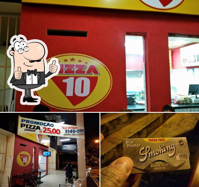 Here's a pic of Pizza 10 Asa Norte