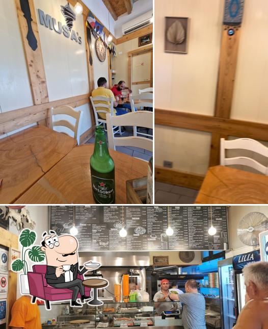 Gli interni di Musa's Kebap - Pizzeria