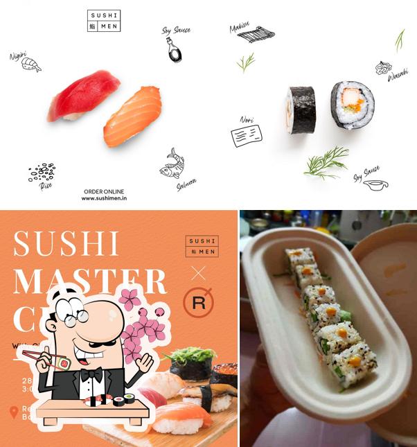 Order different sushi options