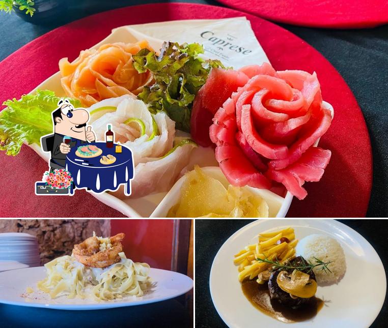 Sashimi em Restaurante Caprese by Chef Paulo