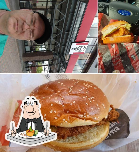 Sandwich de porc effiloché à Rostic's