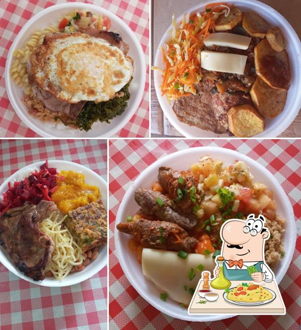 Platos en Marmitaria Santa Cruz O requinte do novo sabor em Cravinhos/Facebook Marmitaria Santa Cruz