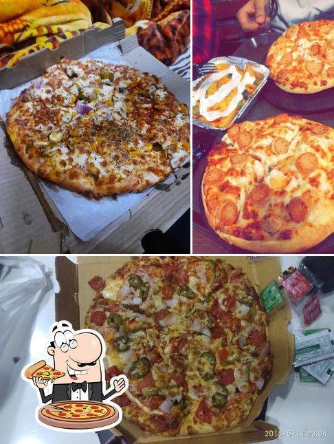 Pick pizza at Bunny's Kitchen