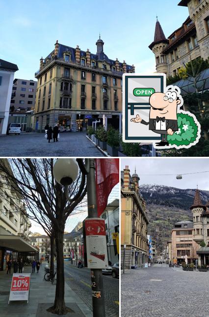 Gli esterni di Bäckerei-Konditorei Zuber