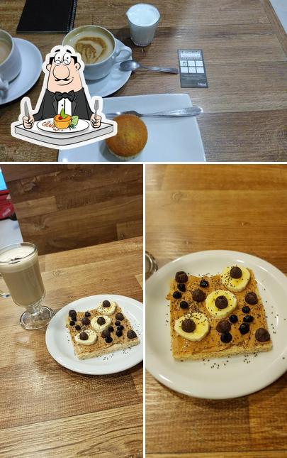 Comida em Blend Coffee Shop