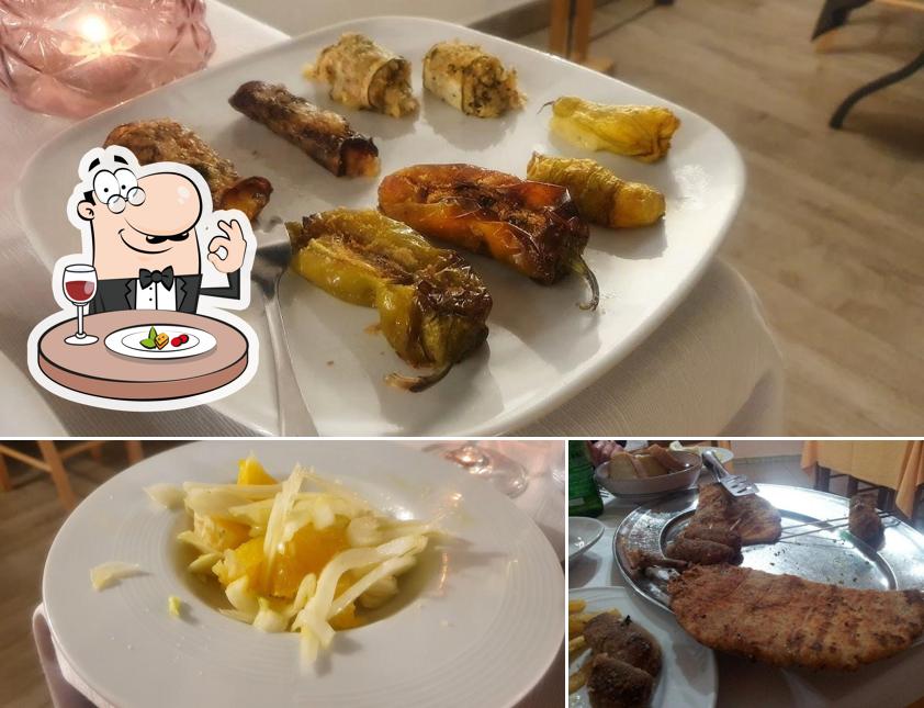 Cibo al Trattoria La Carrubba