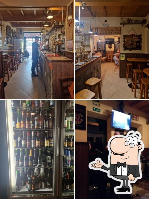 Gli interni di Il Boccale