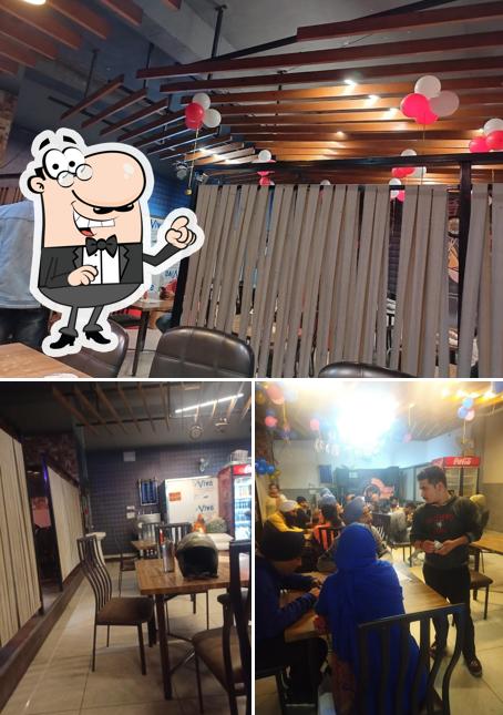 The interior of Hungry Bites Snack Bar