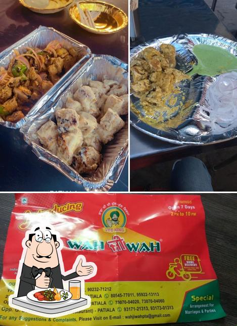 Meals at Veg king Wah Ji Wah 22 no patiala