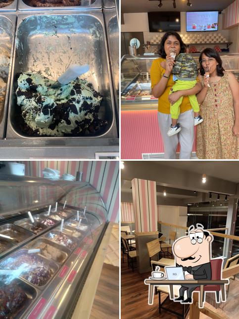 Check out how Amore Gelato looks inside